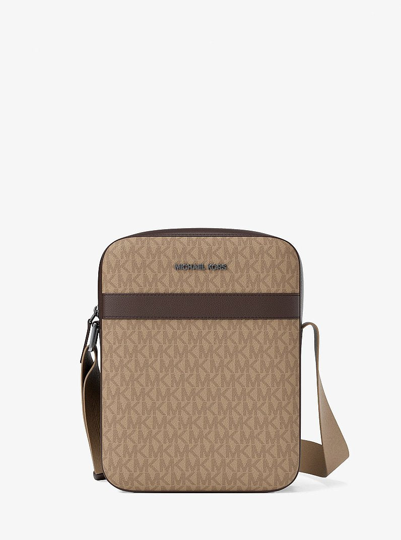 Cooper Signature Logo Flight Bag Camel Camel