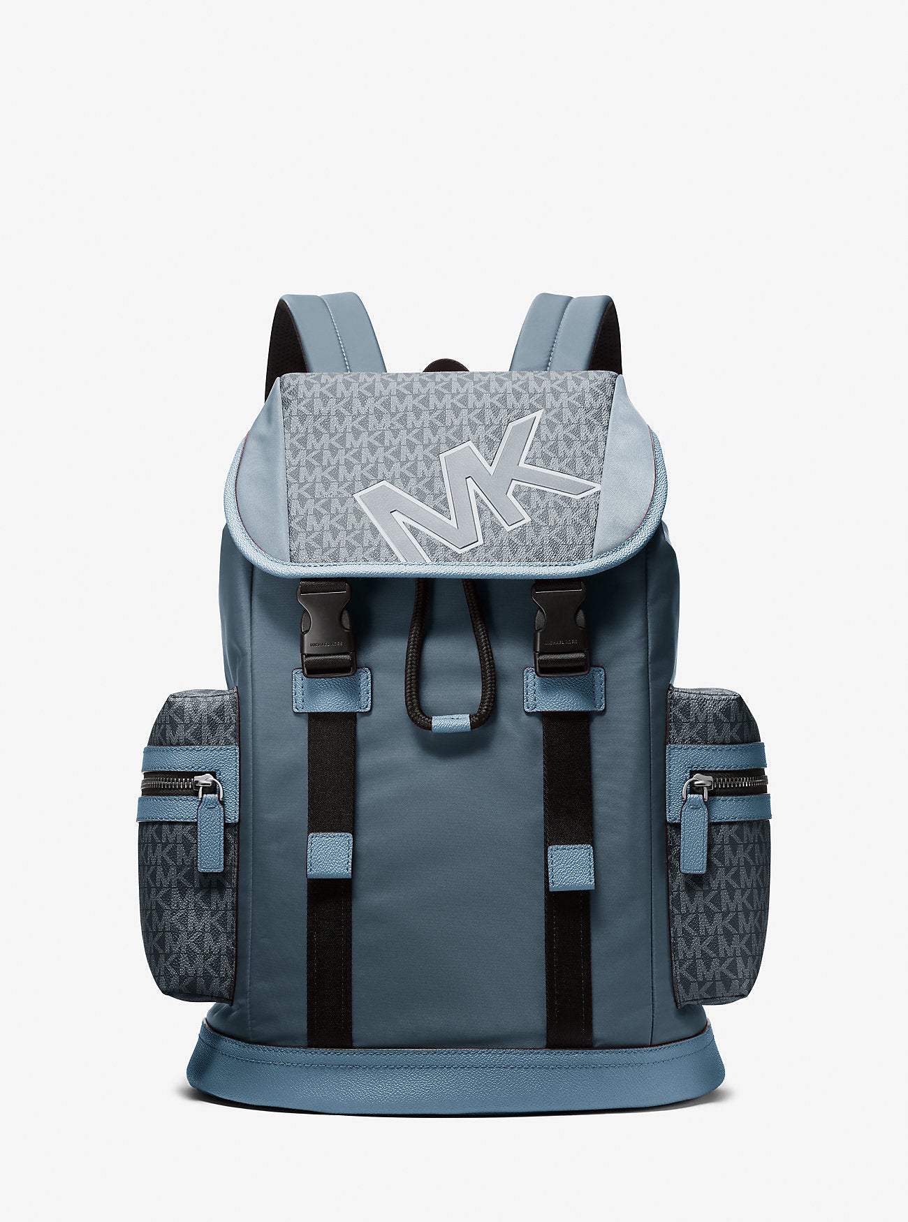 Cooper Signature Logo and Nylon Backpack Cornflower Cornflower