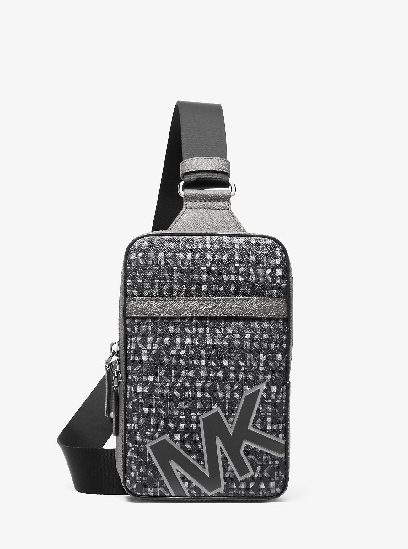 Cooper Medium Signature Logo Sling Pack Gunmetal Gunmetal