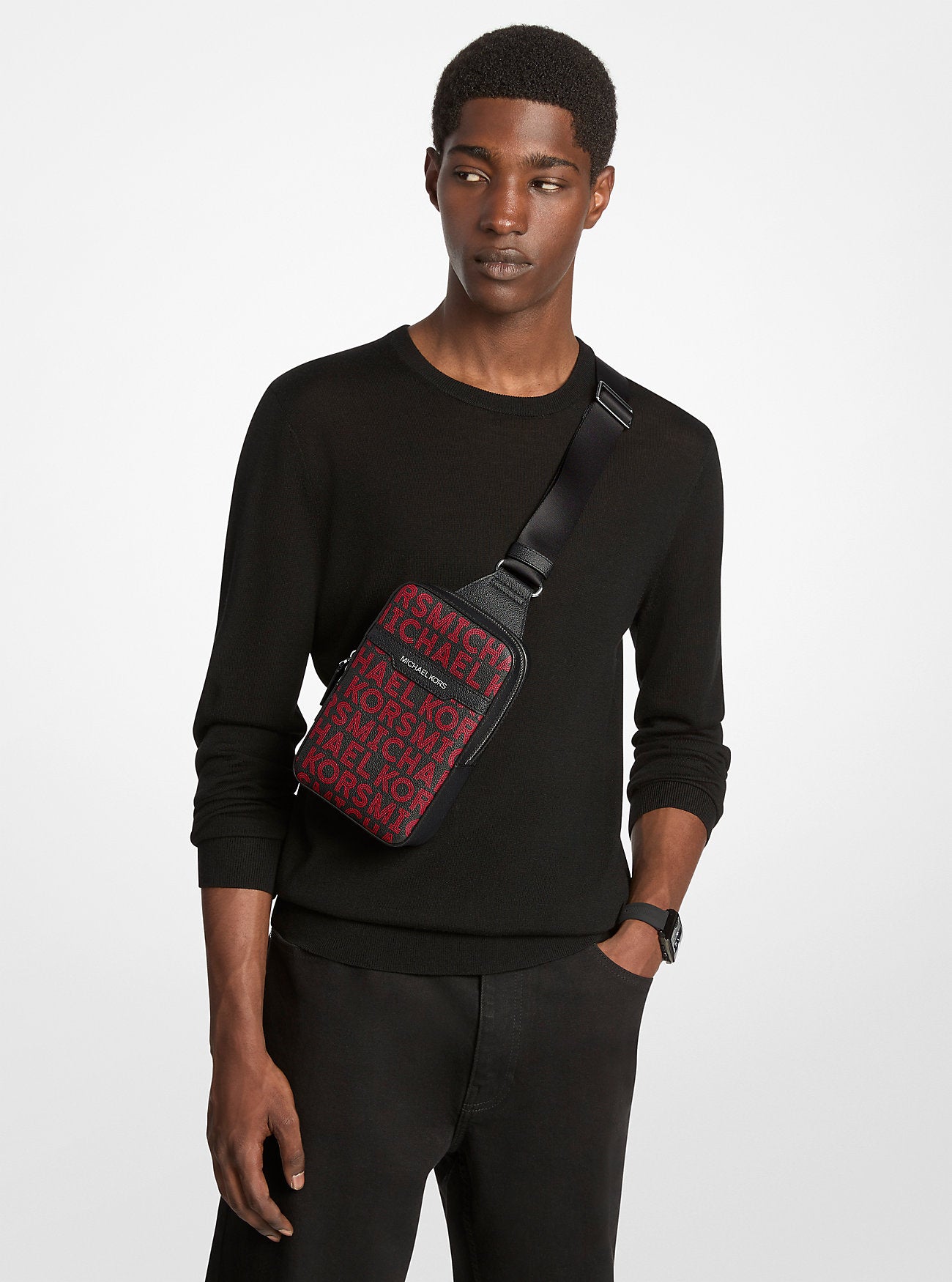 Cooper Medium Graphic Logo Sling Pack Bright Red Bright Red