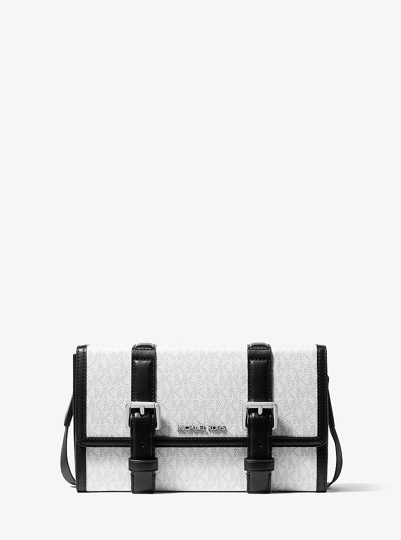 Cooper Signature Logo Trunk Crossbody Bag Bright Wht Bright Wht