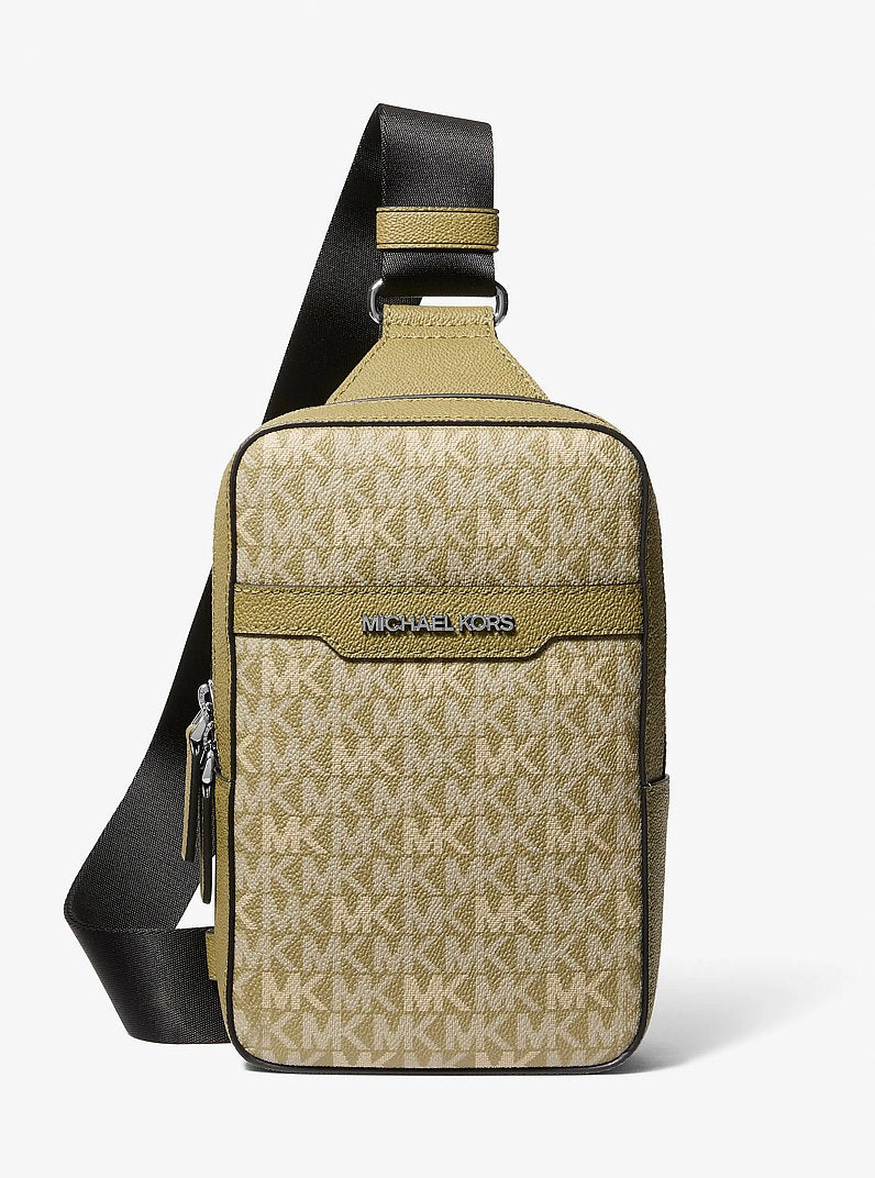 Cooper Medium Signature Logo Sling Bag Oregano Oregano
