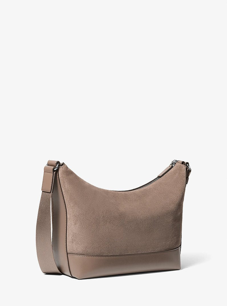 Cooper Suede Crossbody Bag Mushroom Mushroom