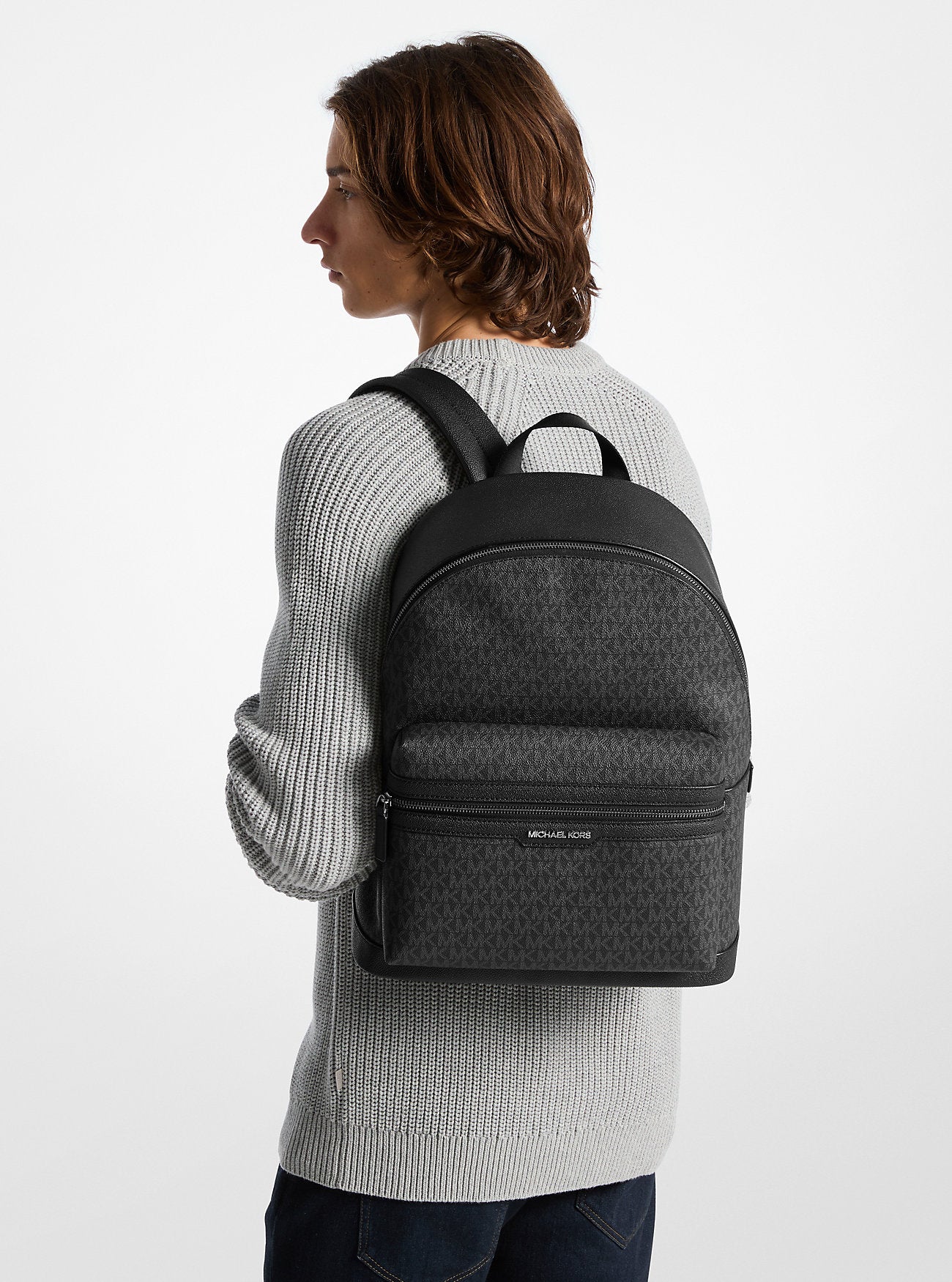 Cooper Signature Logo Backpack Black Black