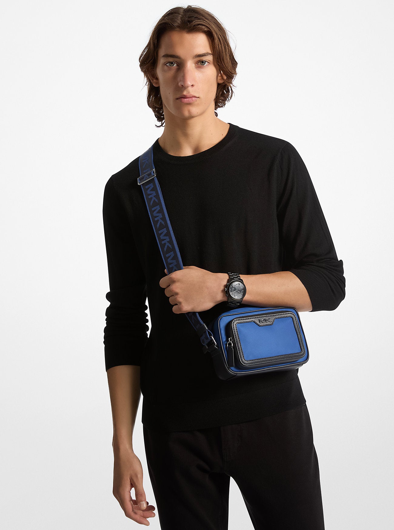 Lautner Nylon Camera Bag With Pouch Empire Blue Empire Blue