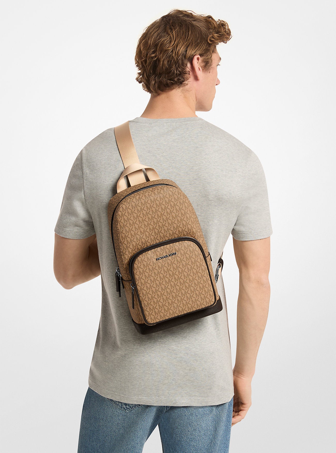 Cooper Logo Sling Pack Camel Camel