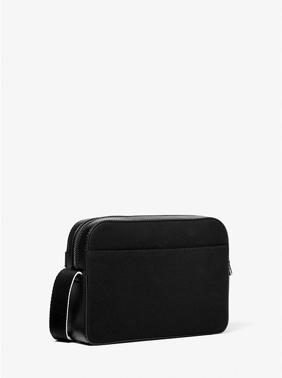Cooper Canvas Crossbody Bag Black