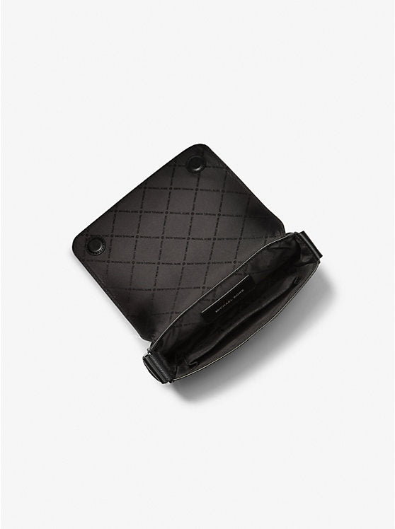 Cooper Color-Block Signature Logo Crossbody Bag with Pouch Red Clay