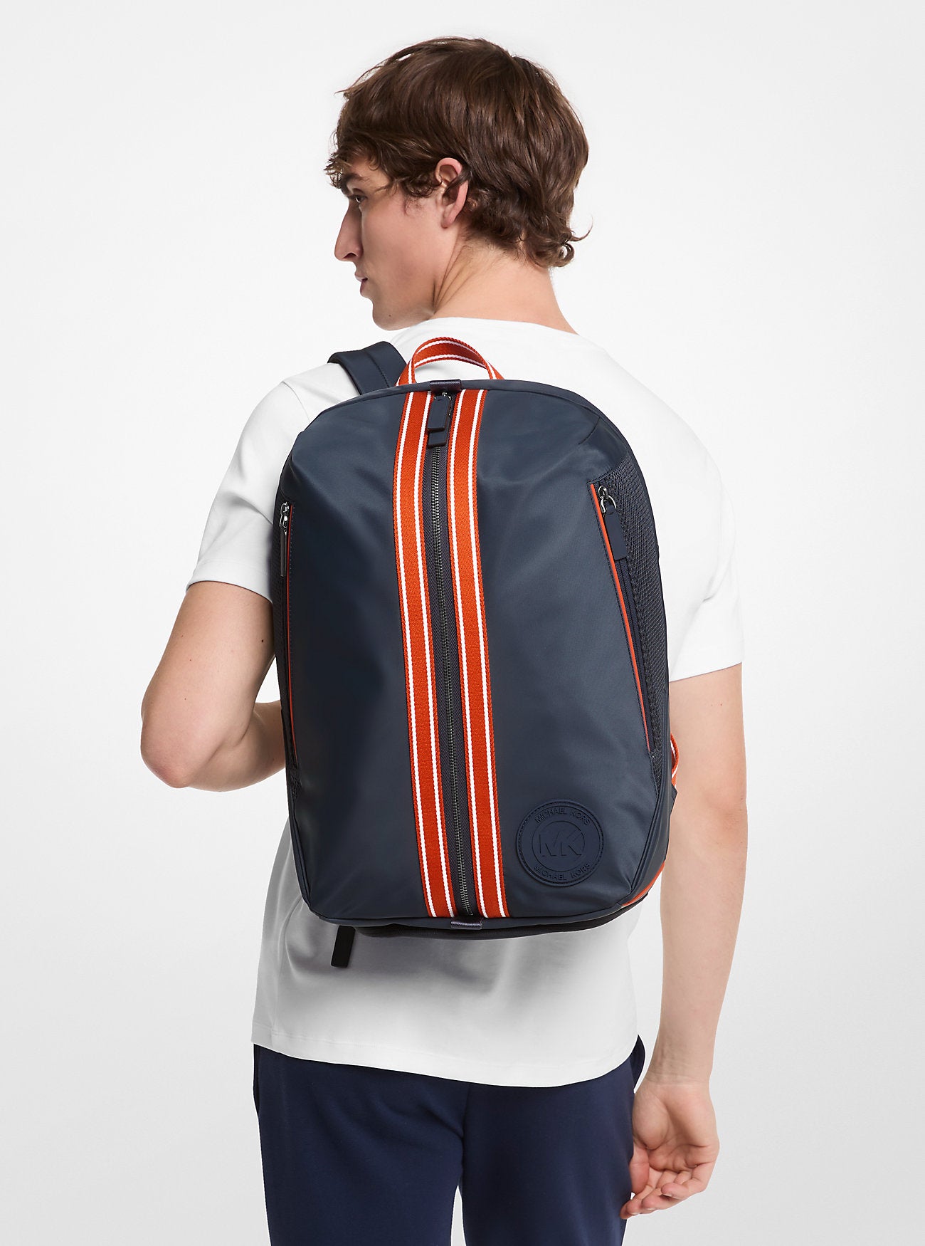 Lautner Nylon Duffle Backpack Navy Navy