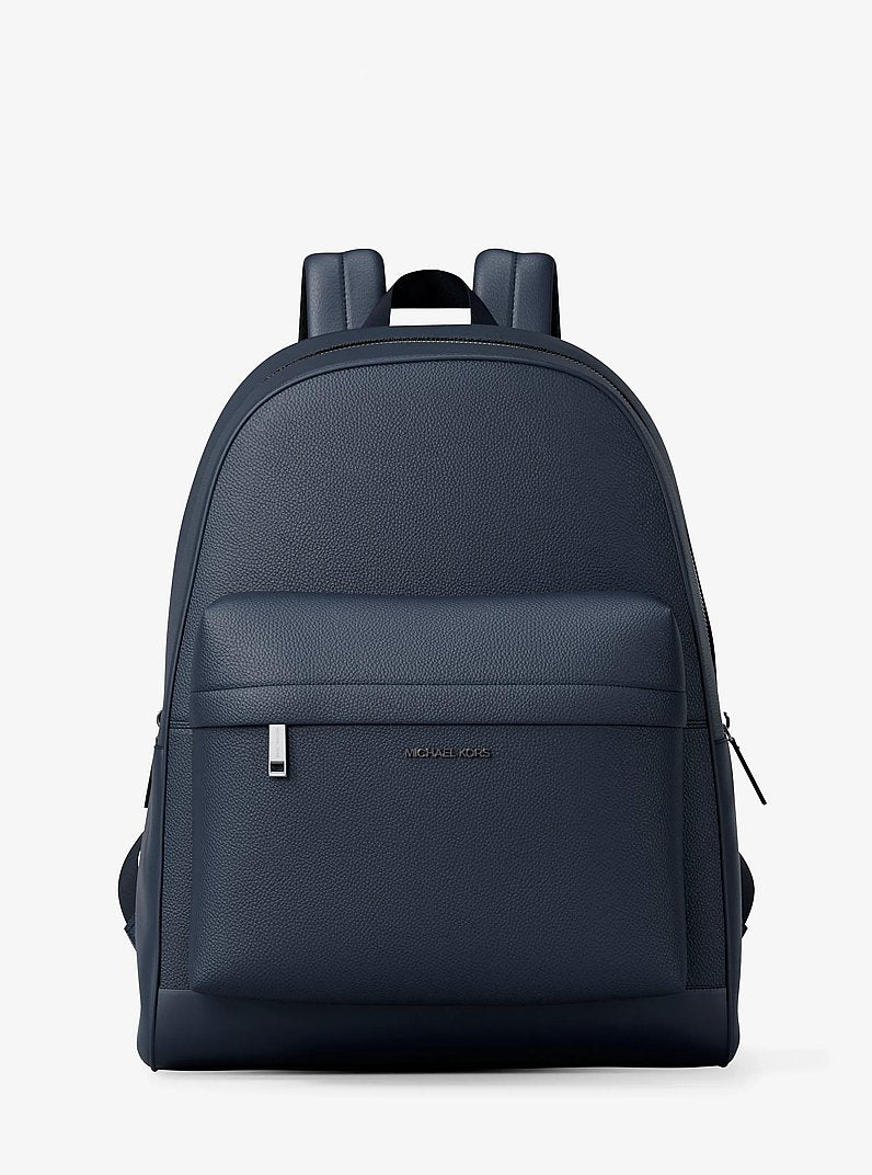 Pacey Leather Backpack Navy Navy