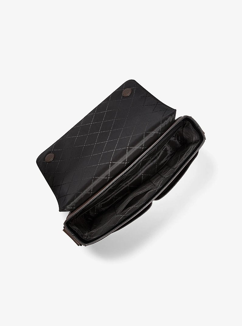 Pacey Medium Signature Logo Messenger Bag Camel Camel