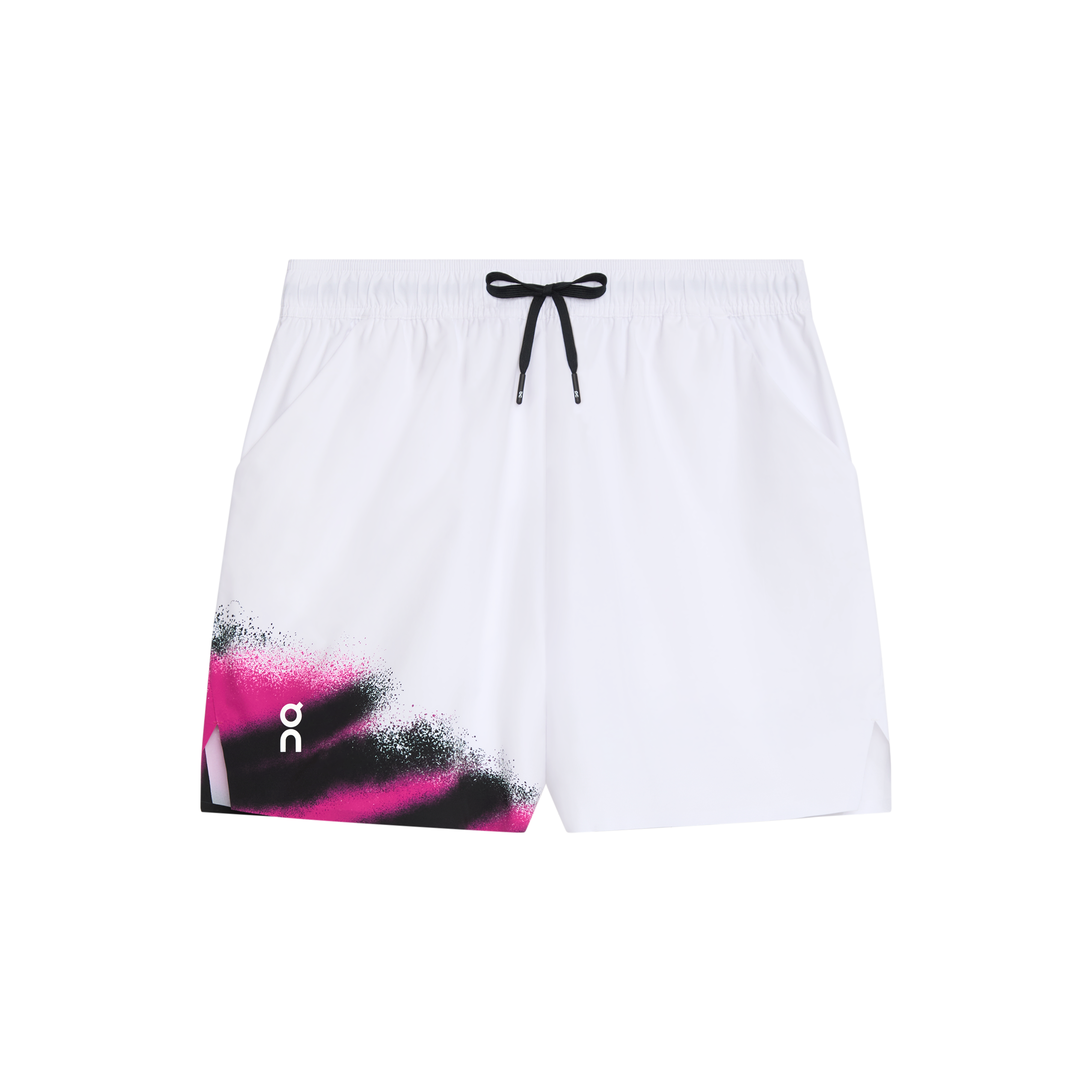 On Court Shorts White | Black