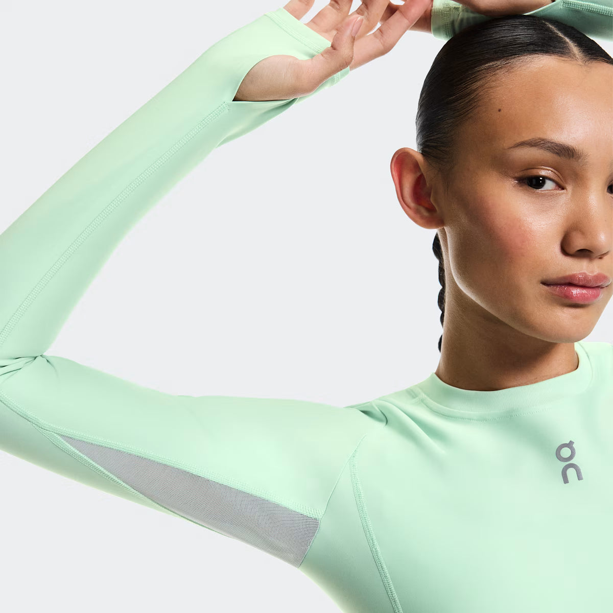 On Train Long Sleeve Crop Creek (Women'S)