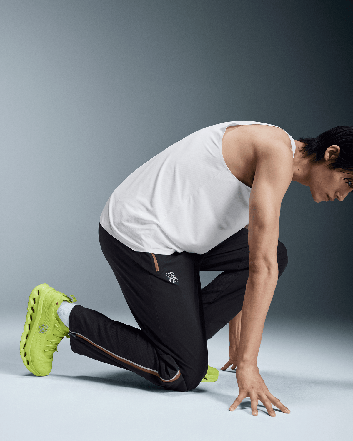 On Track Pants Loewe Black