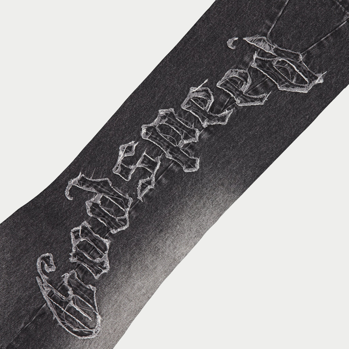 Godspeed Og Logo Flared Denim Stitched (Grey Wash)