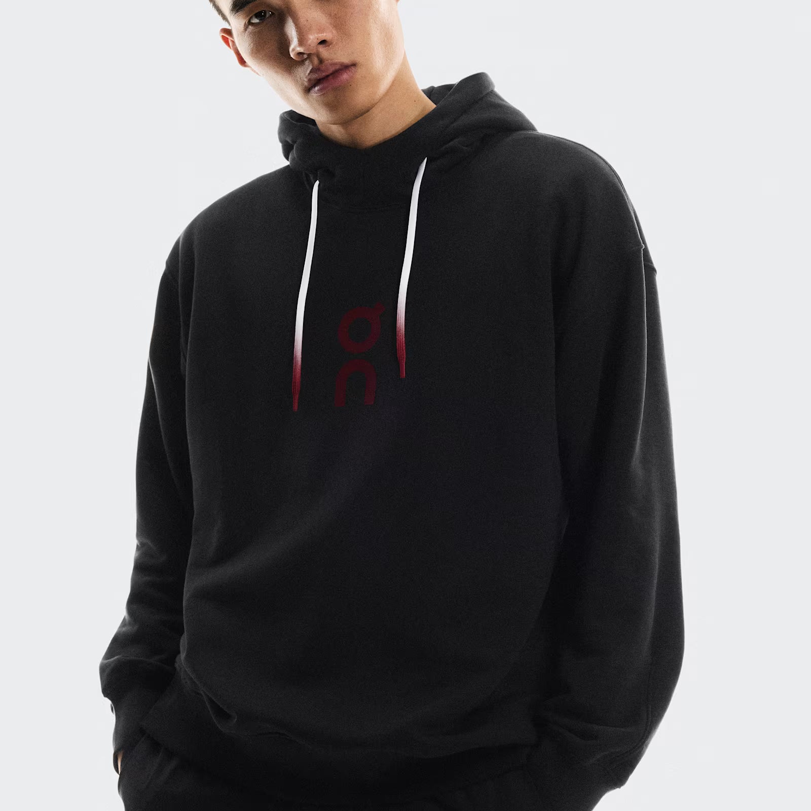 On Graphic Club Hoodie Black