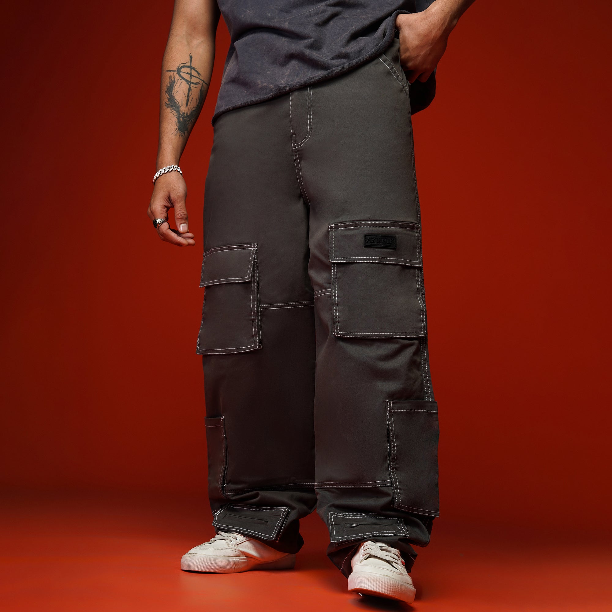 Dark Grey Utility Cargo