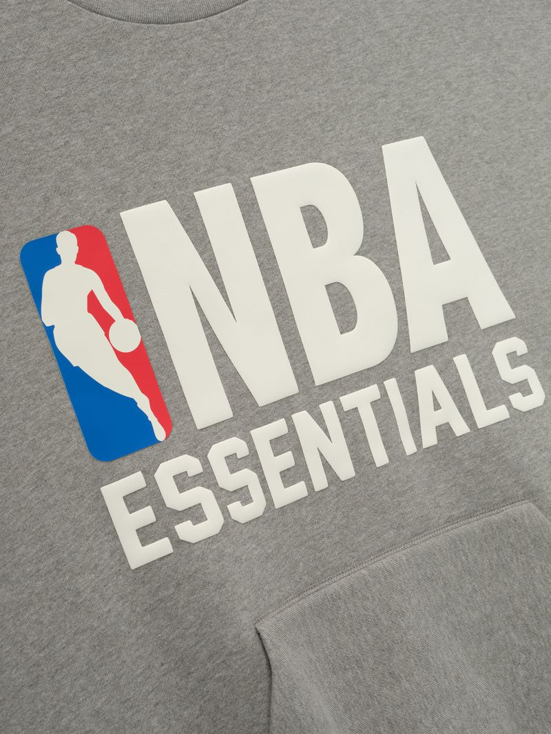 Essentials Nba Sport Crewneck Concrete Heather