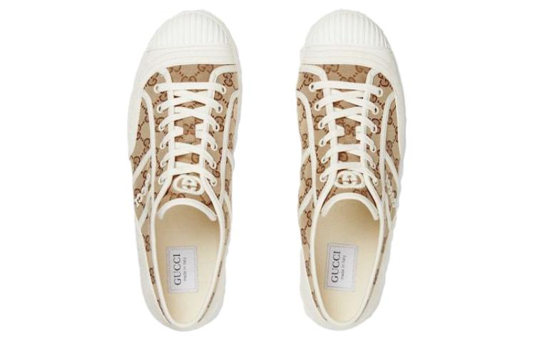 Gucci GG Canvas Trainer White Beige Monogram