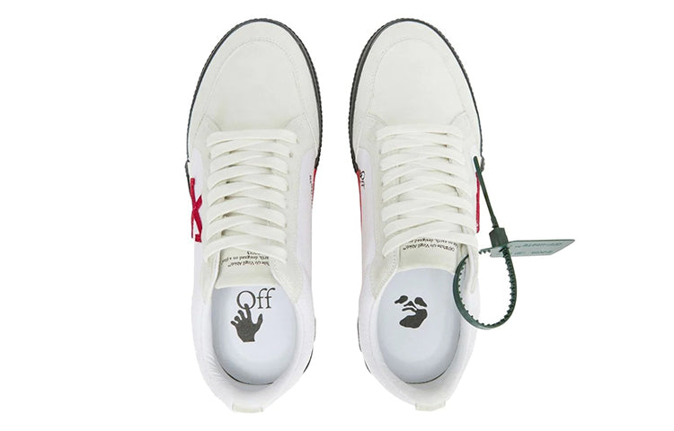 OFF-WHITE Vulc Low White Red Black SS22