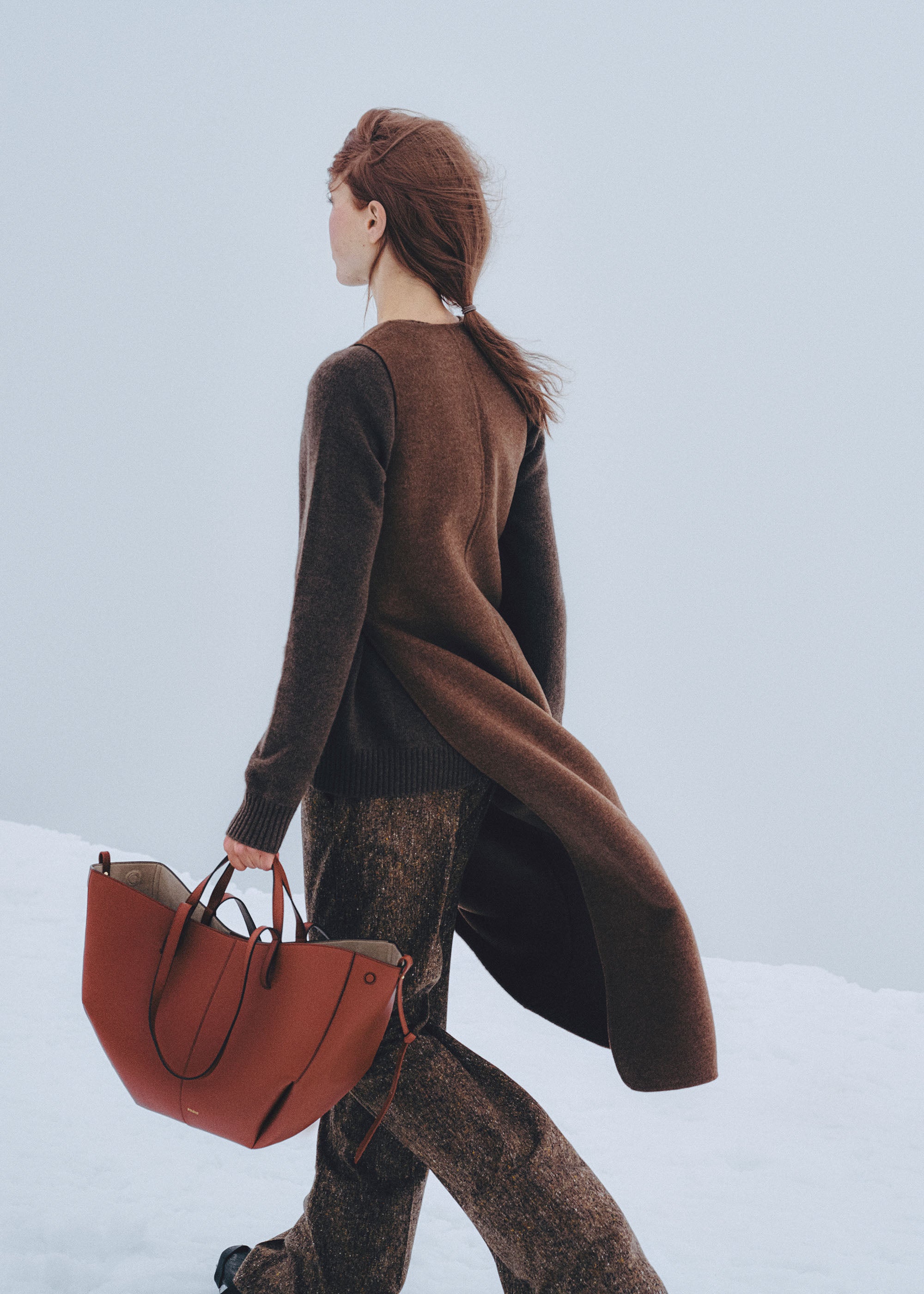 Polene Cyme Textured Red Clay