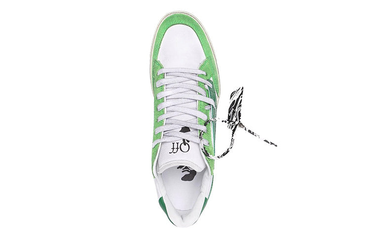 OFF-WHITE Vulcanized 5.0 Low Top White Green