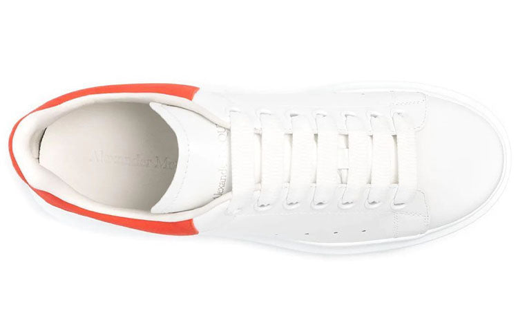 Alexander McQueen Oversized White Warm Orange, sole