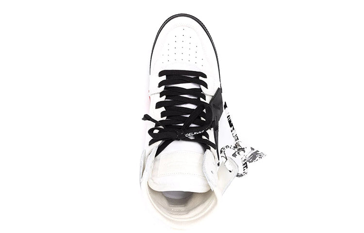 OFF-WHITE Vulcanized Hi Top White Black