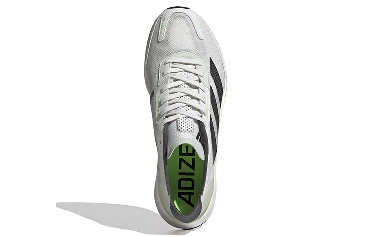 adidas Adizero Boston 11 Crystal White Linen Green