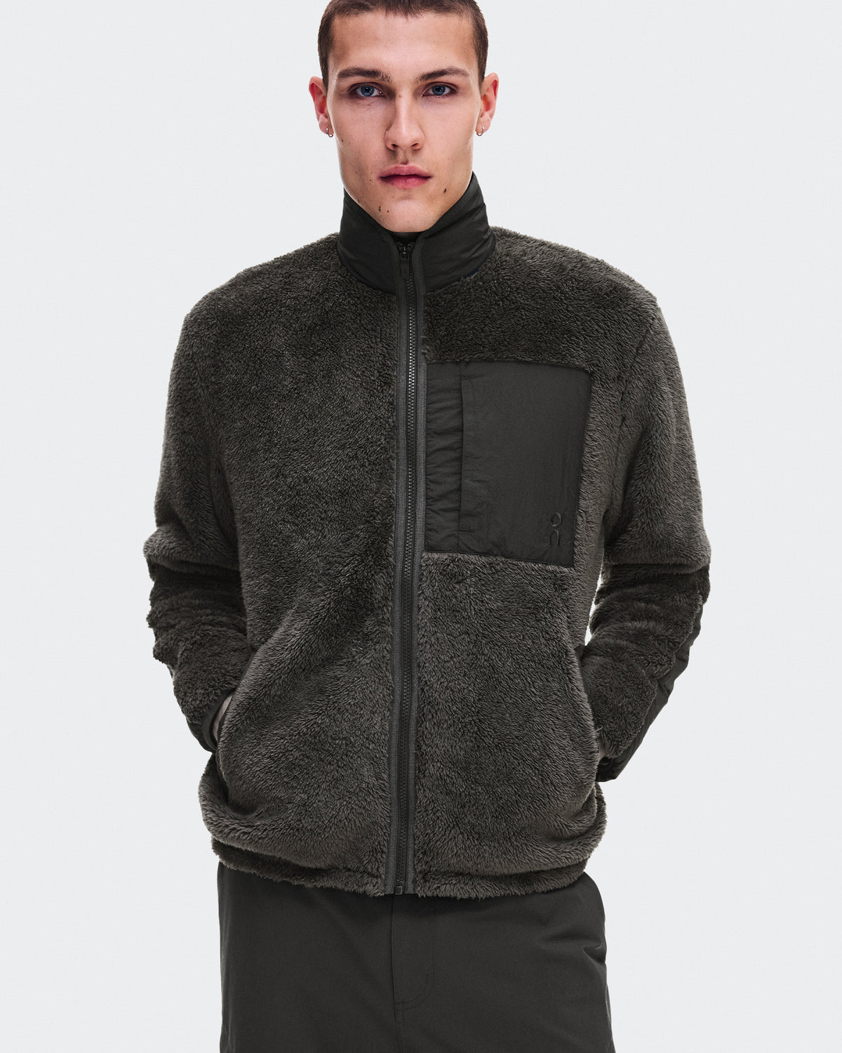 On Ascent Fleece Jacket Espresso