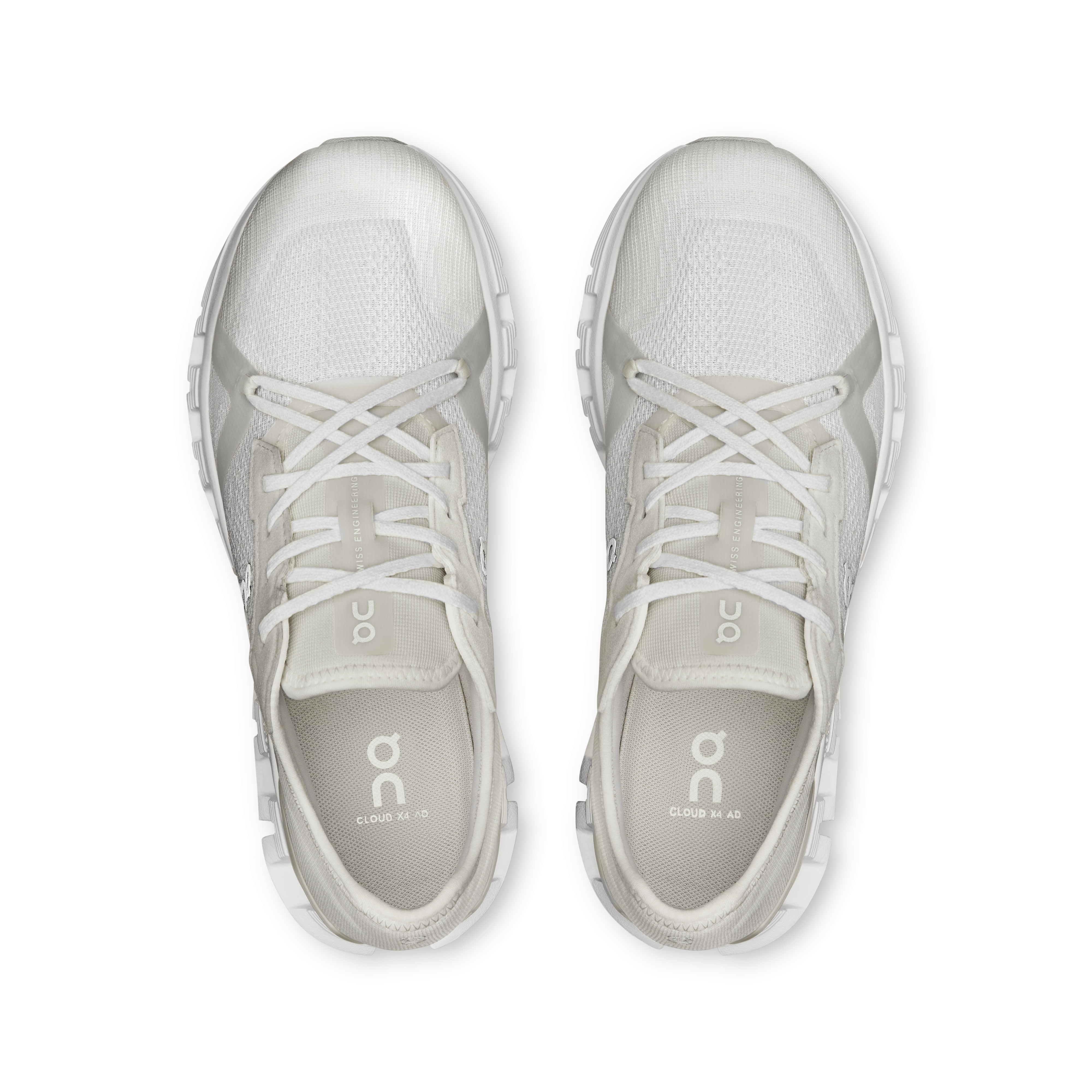 On Cloud X 4 Ad White Wolf (Women'S)