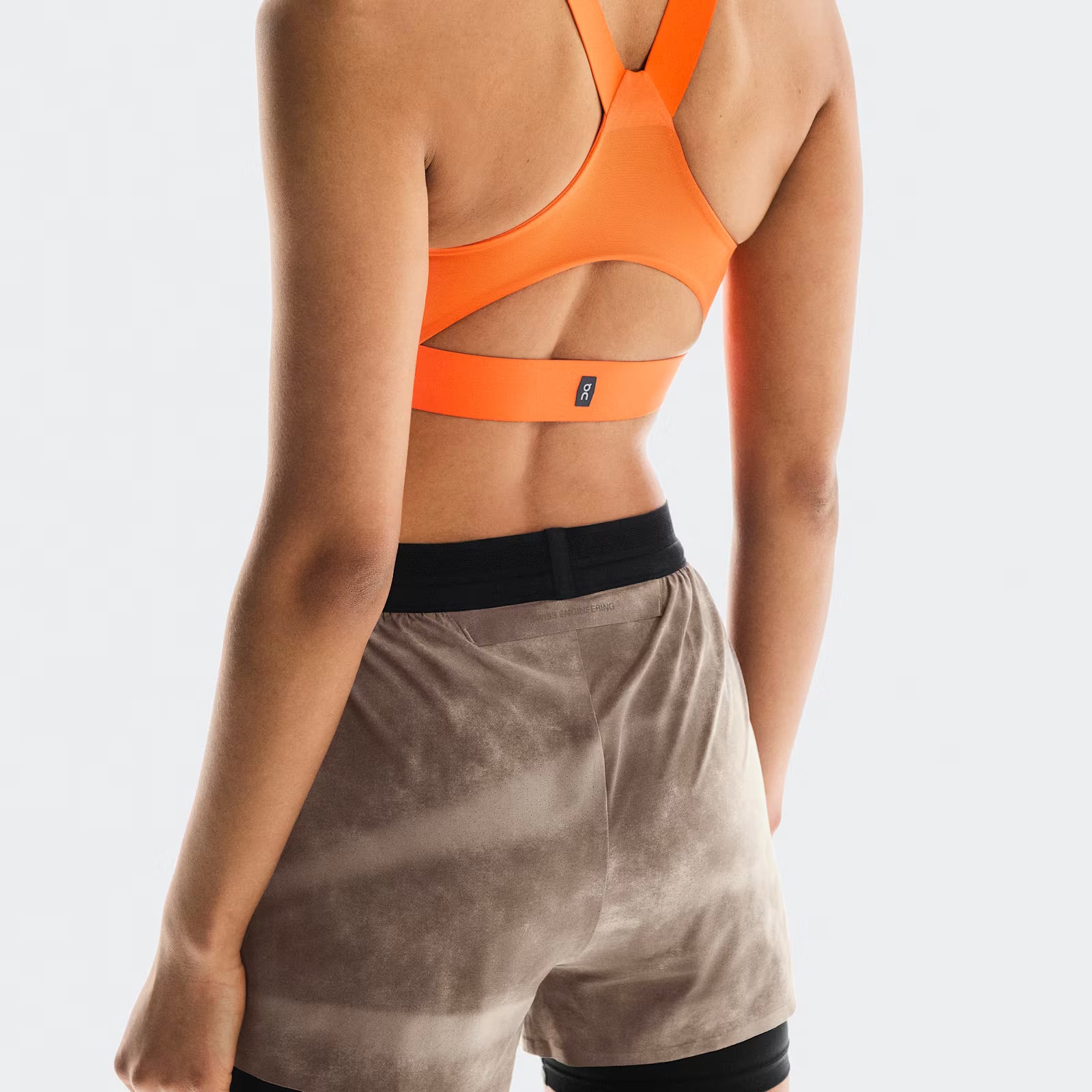 On 3" Performance Shorts Aop Cinder | Black (Women'S)