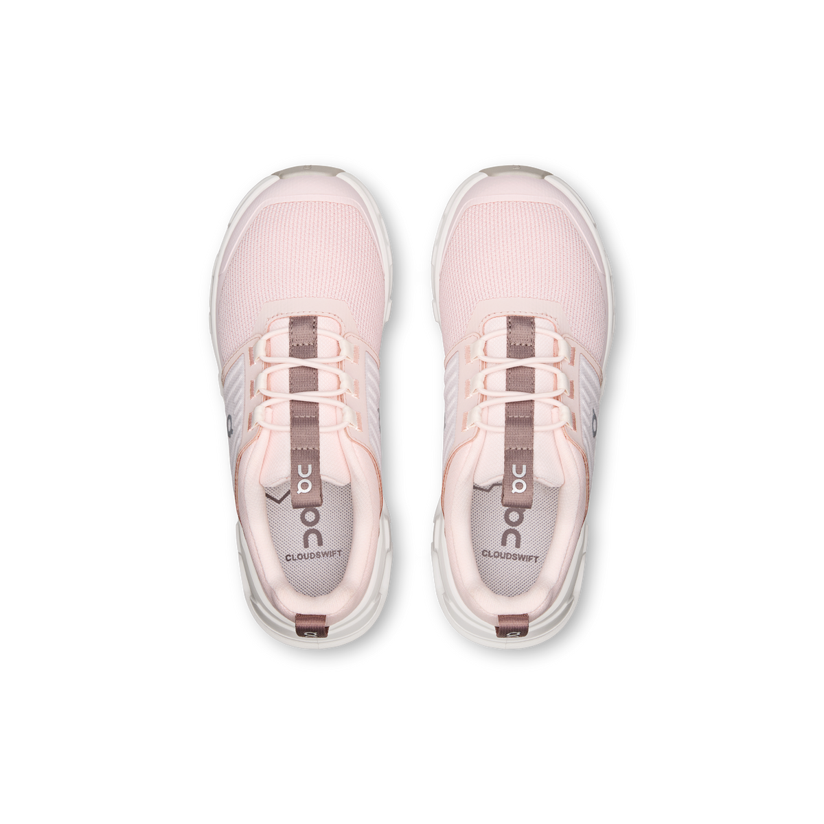 On Cloudswift Kids Salt White
