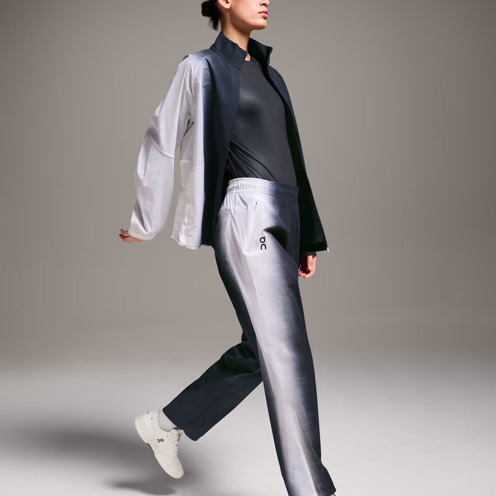 On Court Track Pants Black | White (Women'S)