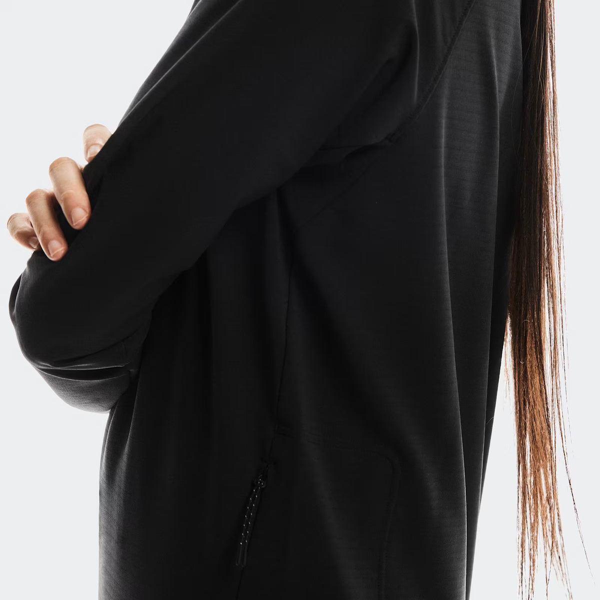 On Trek Quarterzip Black (Women'S)