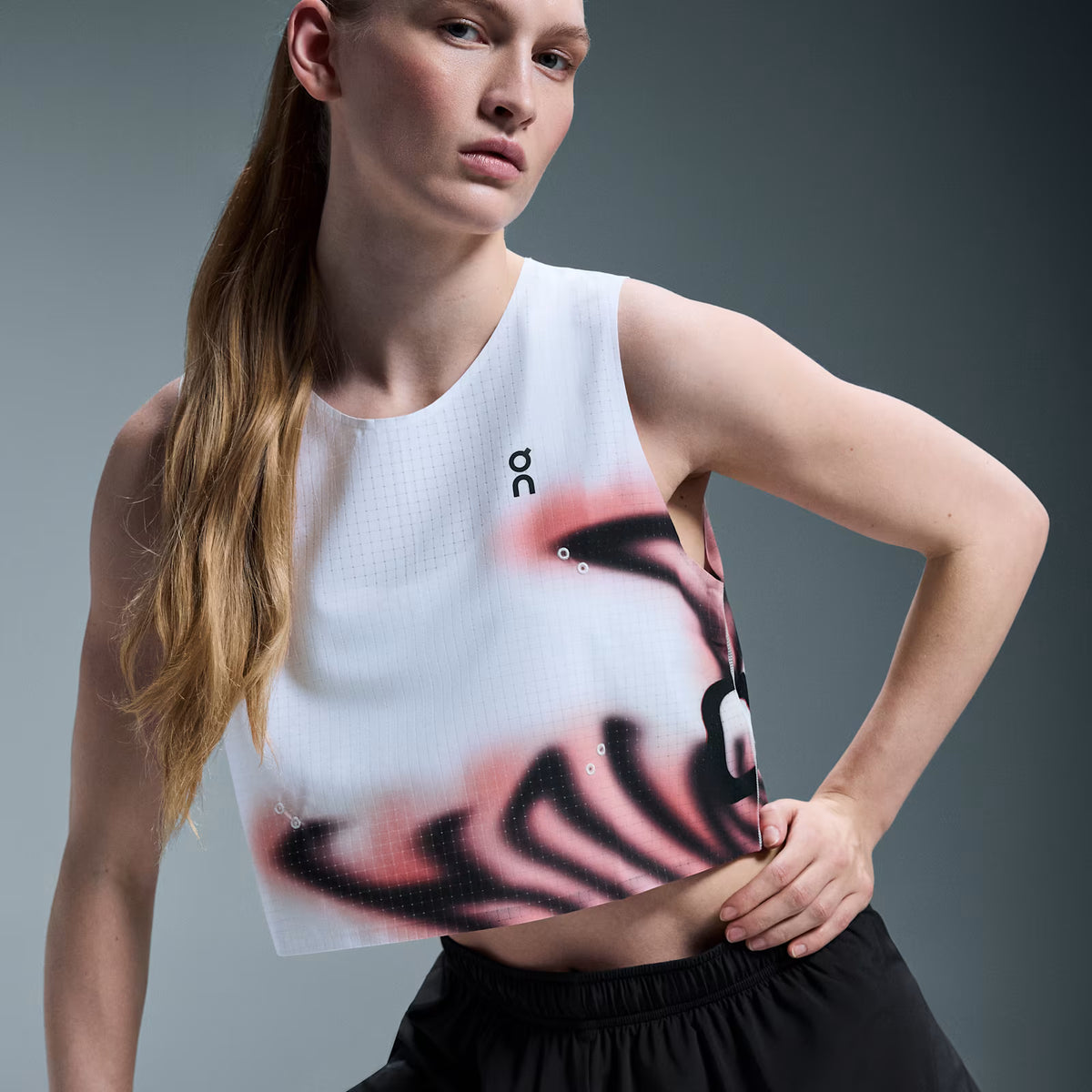 On Pace Tank Undyed-White (Women'S)