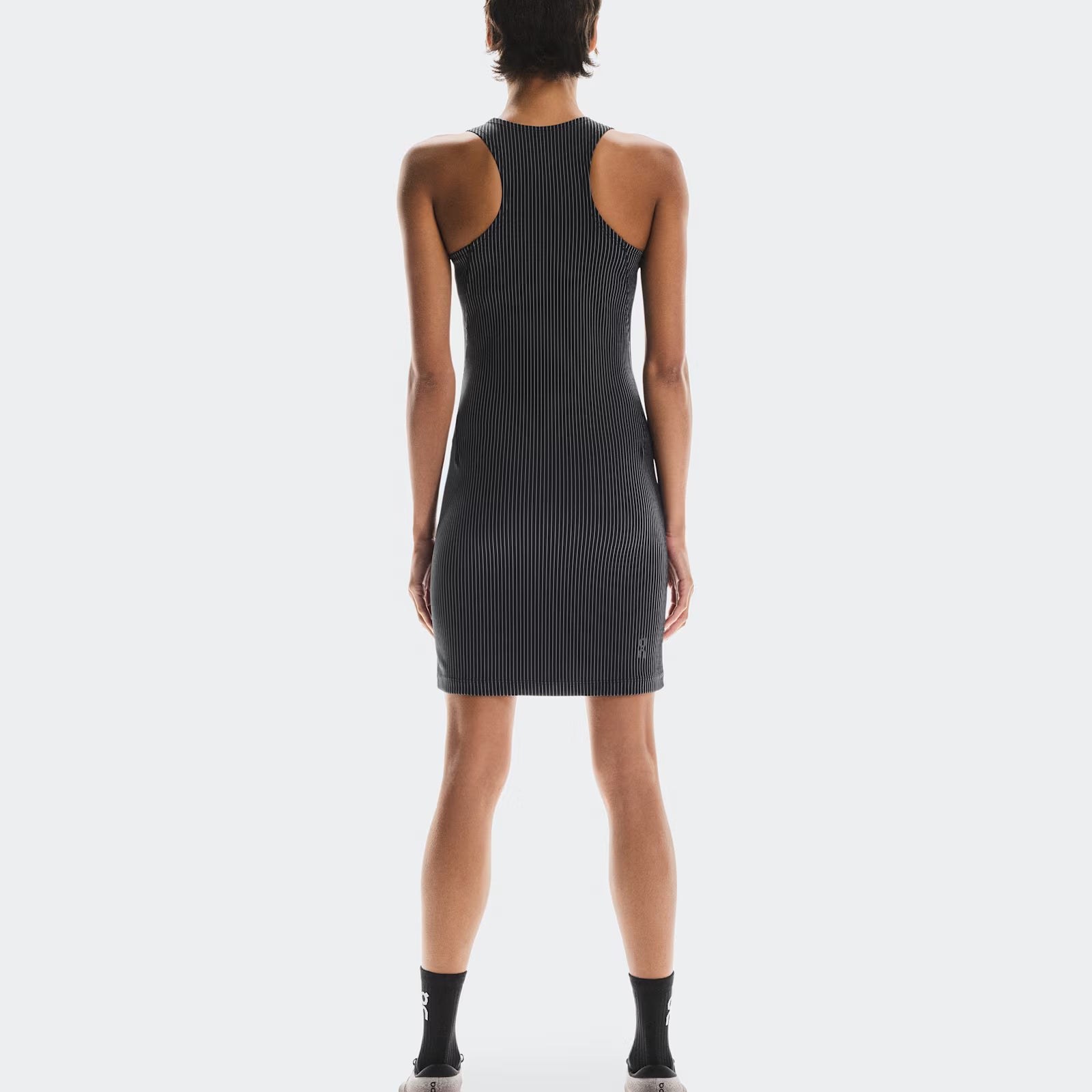 On All-Day Ribbed Dress Black | Rock (Women'S)