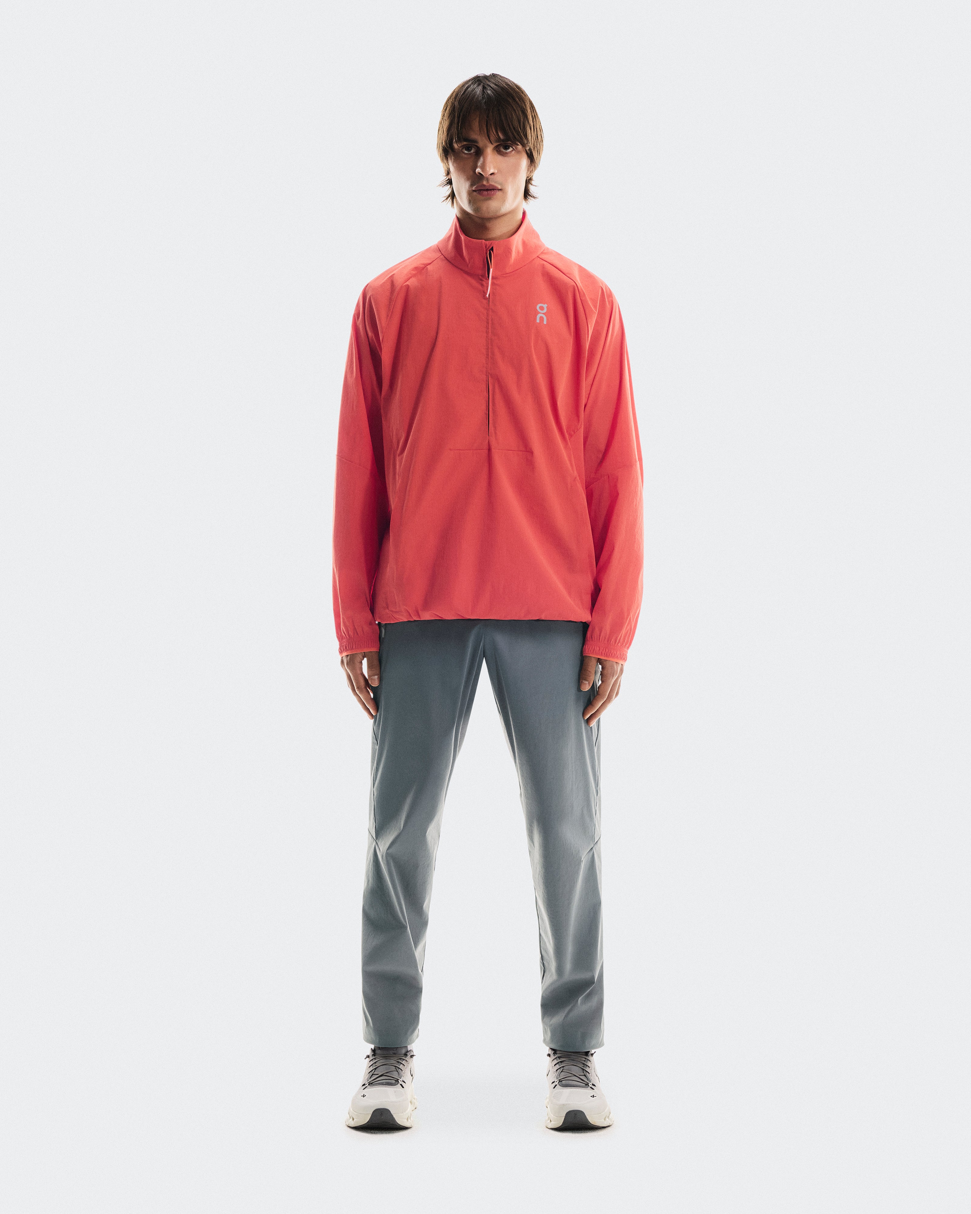 On All-Day 1/2 Zip Jacket Coral