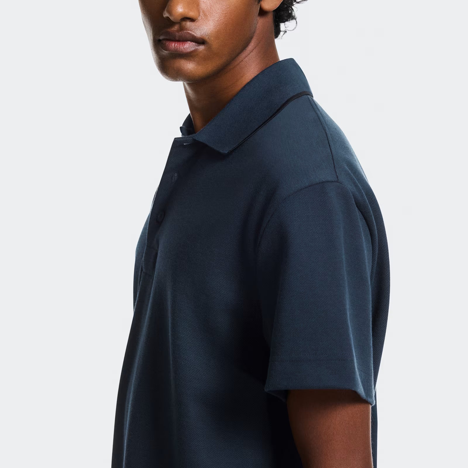 On Courtside Polo Midnight | Black