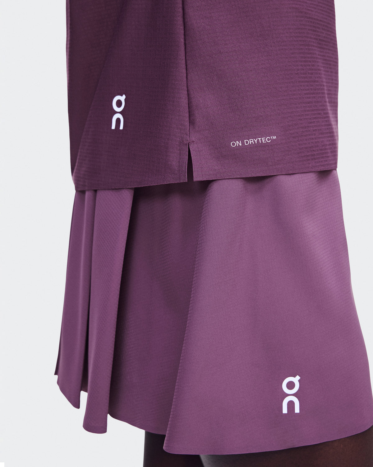 On Court Skirt Pleated Cassis (Women'S)