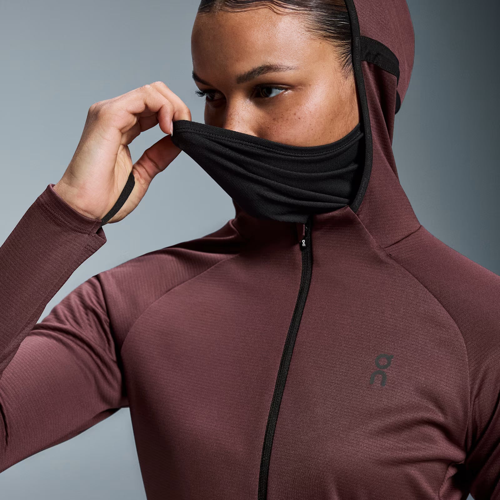 On Climate Zip Hoodie Mulberry (Women'S)
