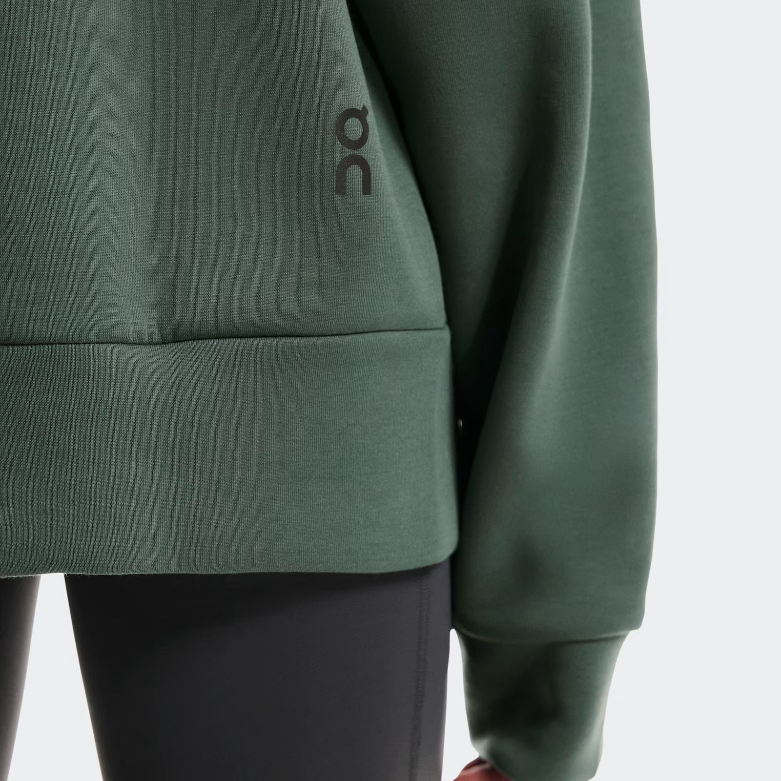 On Focus Tech Zip Hoodie Olive (Women'S)