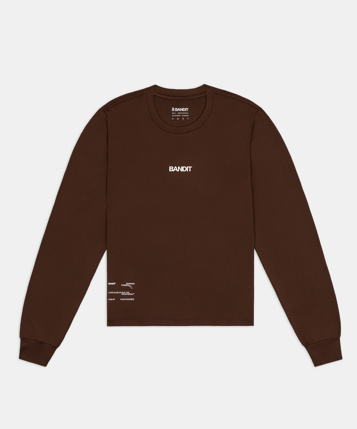 Bandit Womens Micromesh Long Sleeve Cacao