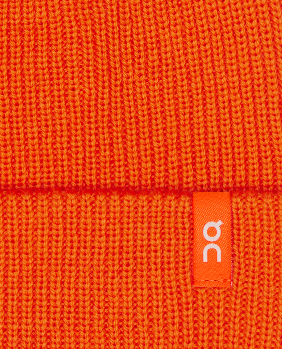 On Merino Beanie Kids Flame