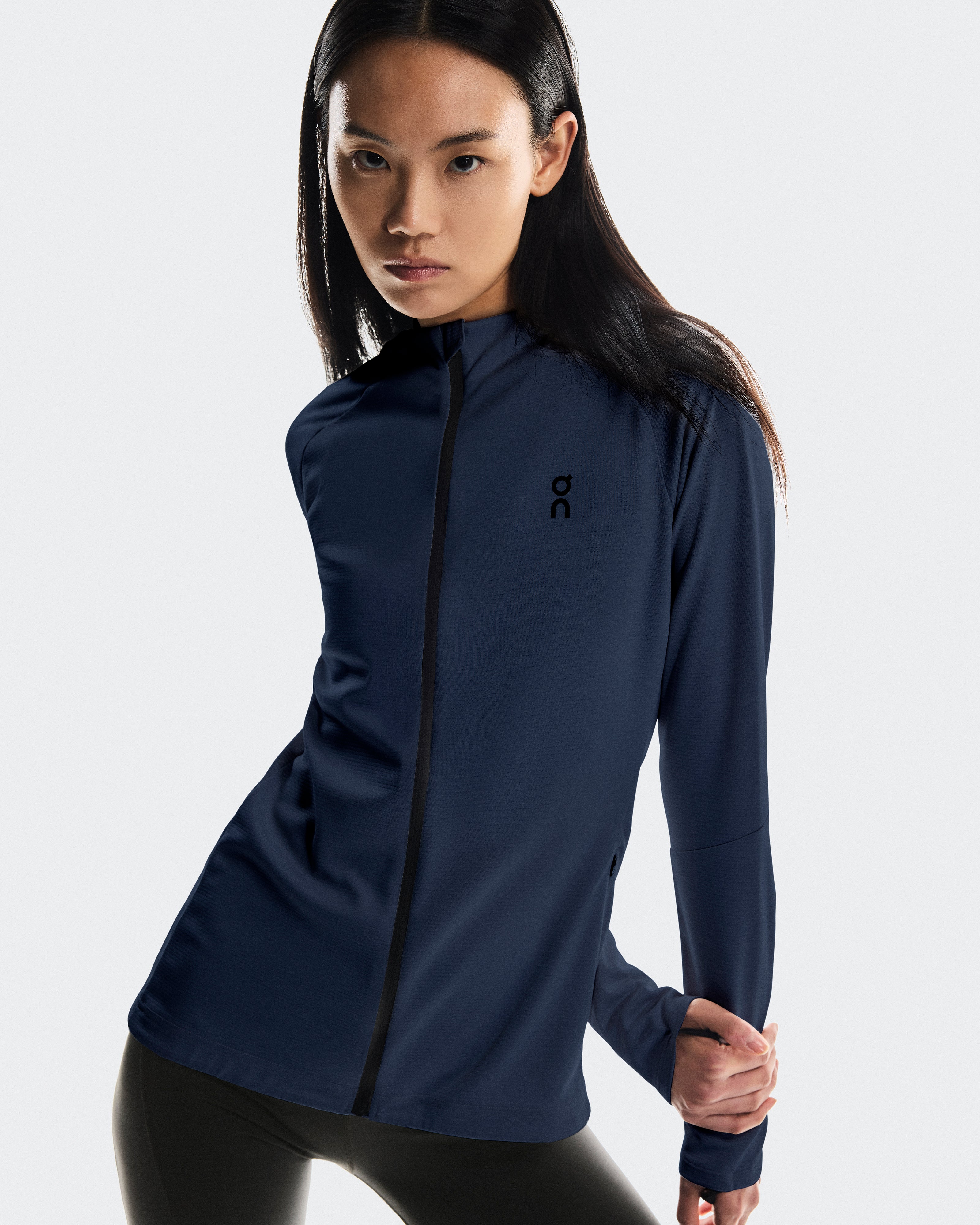 On Climate Zip Hoodie Navy (Women'S)