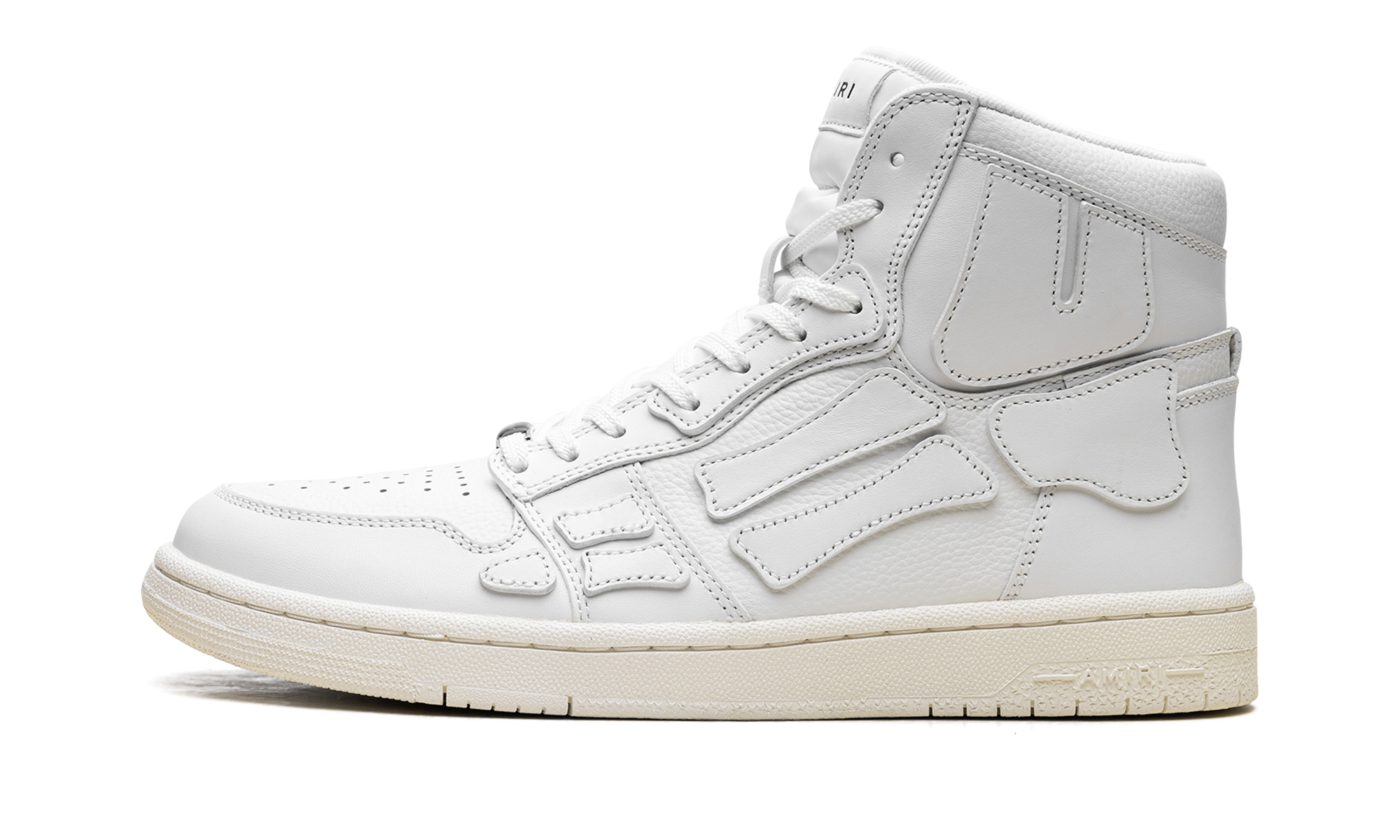 AMIRI Skel Top Hi Triple White