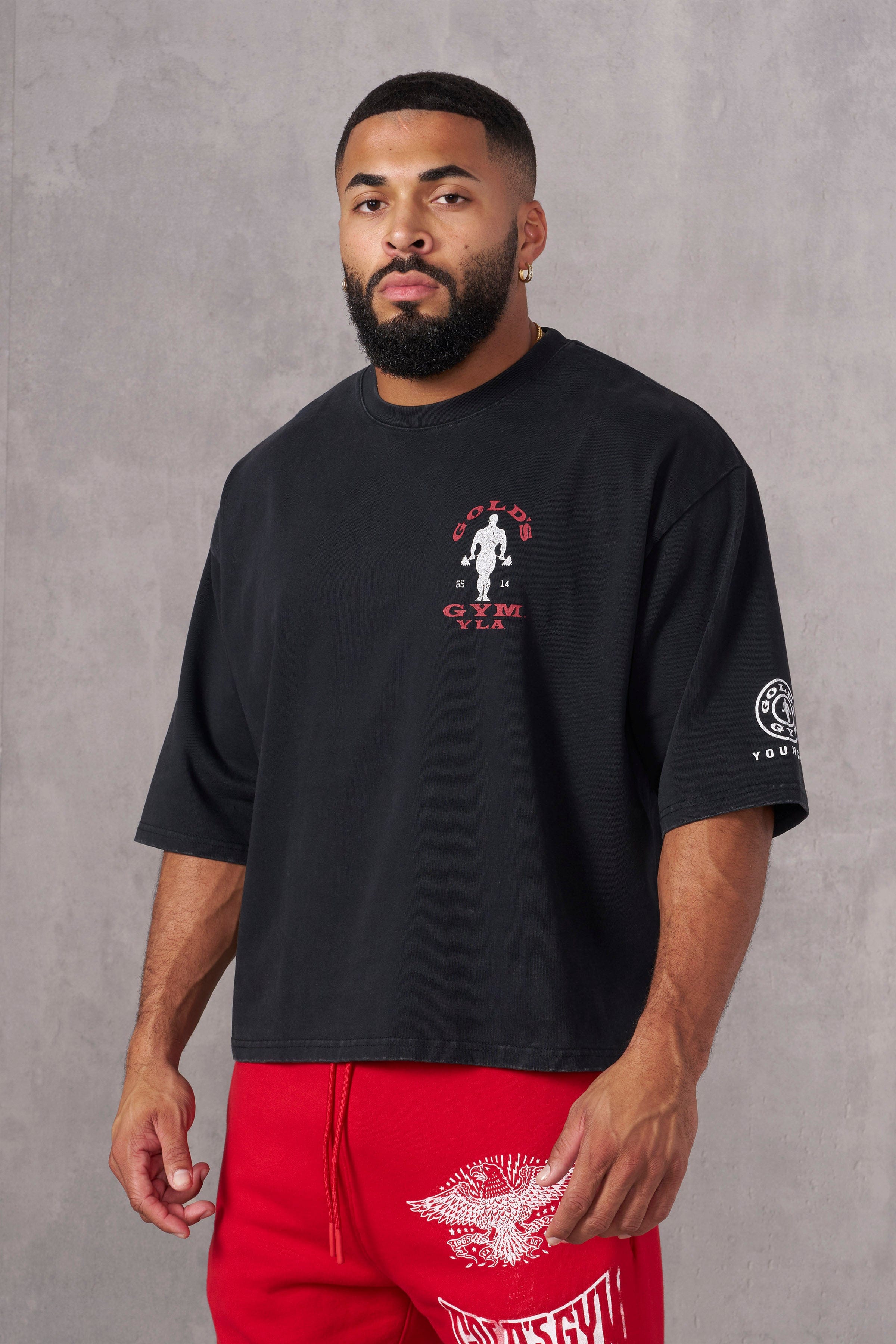 YoungLA 4002 - Golds Gym New Age Tees Black