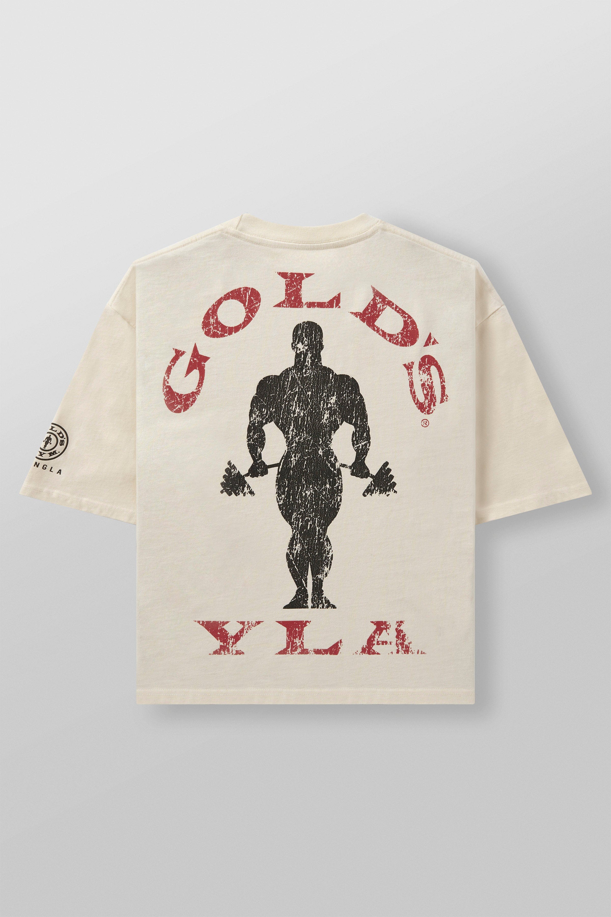 YoungLA 4002 - Golds Gym New Age Tees Off-White