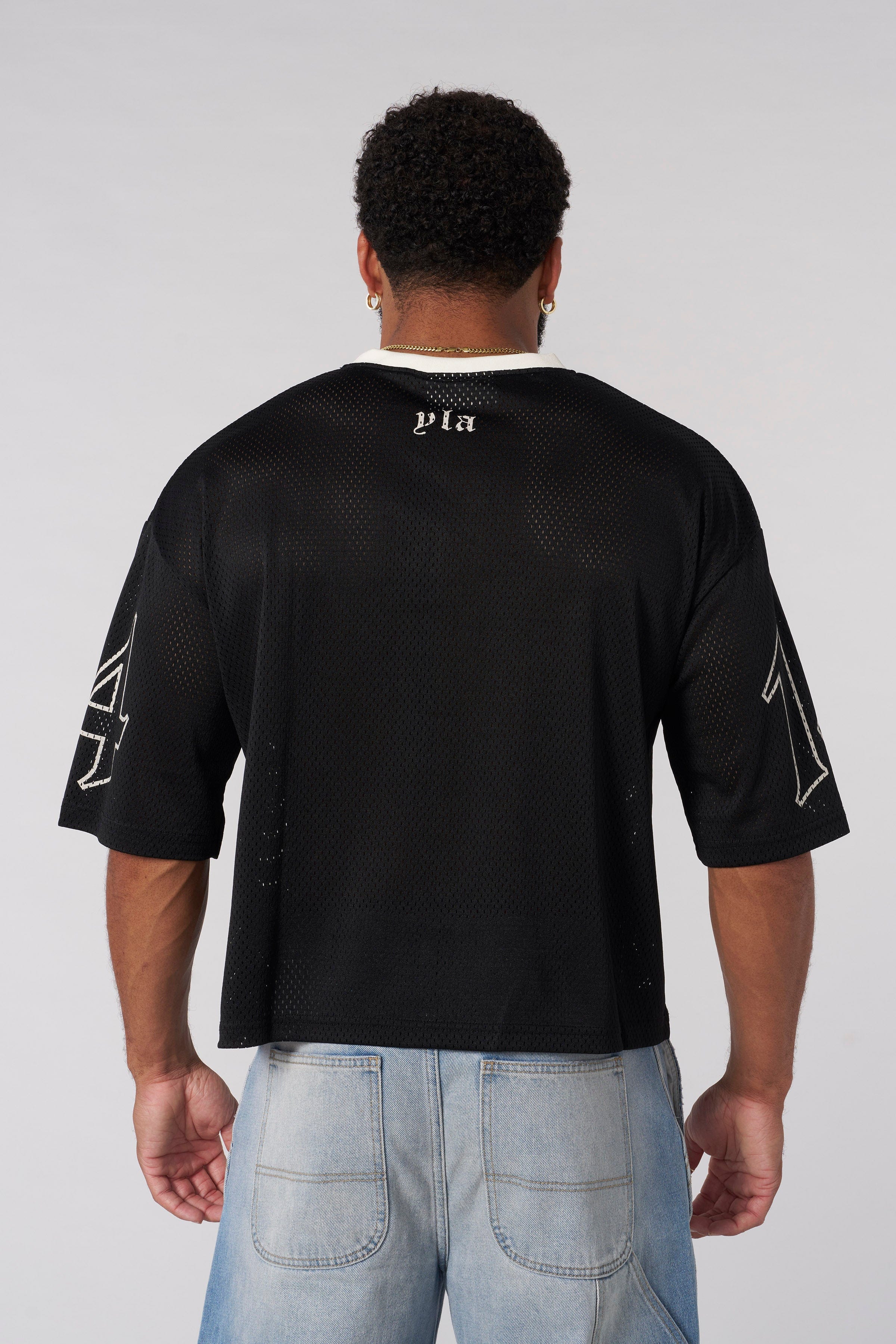 YoungLA 4015 - Drippy Skull Jersey Black