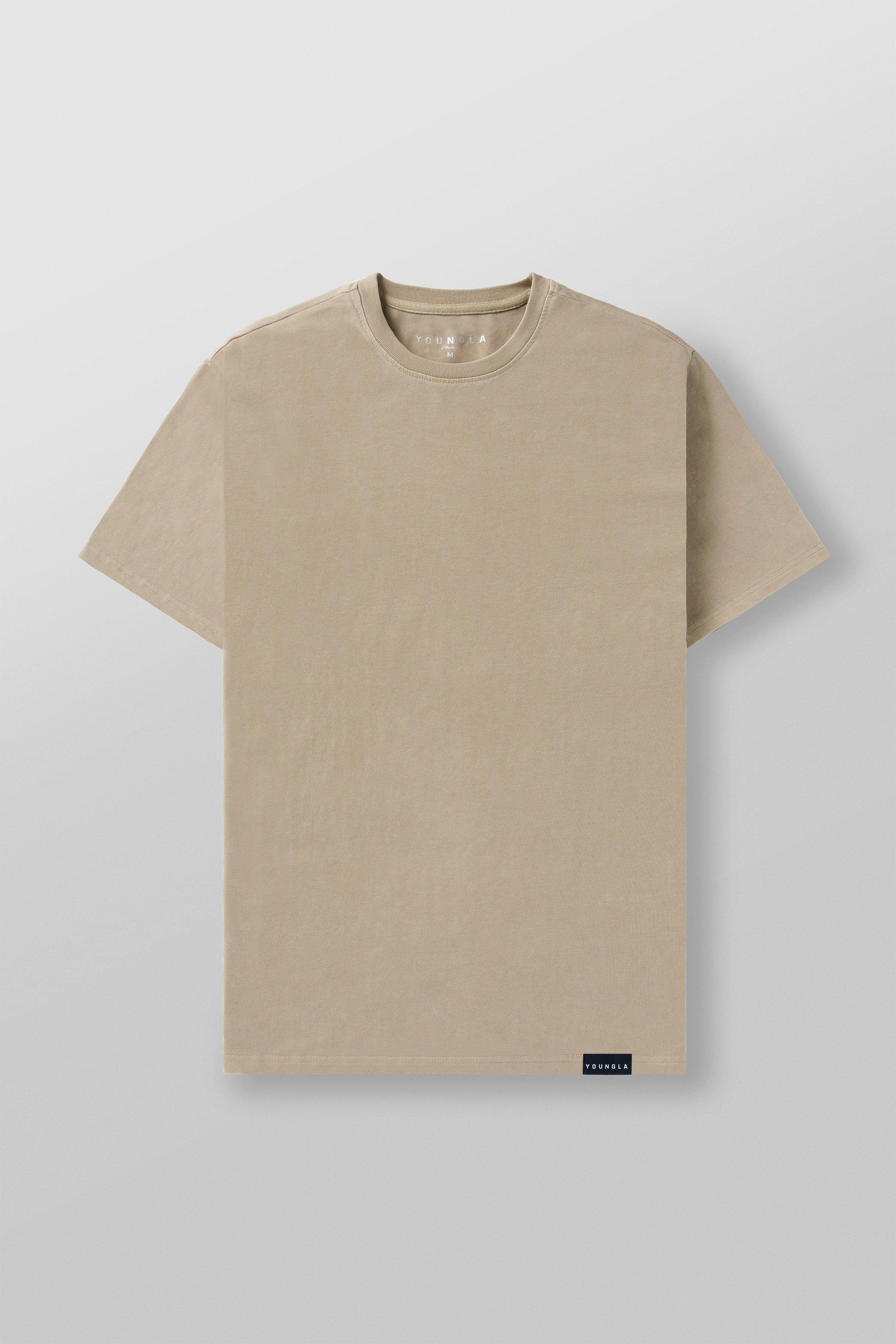 YoungLA 4023 - Perfect Tee Straight Bottom 2.0 Beige Wash